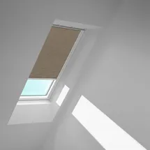 VELUX Rollo Nougat 4163, FK04 4163KWL (Farbe: - 4163KWL, Farbe Schiene: