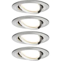 Paulmann Coin Slim LED-Einbauleuchte 4er Set LED LED fest