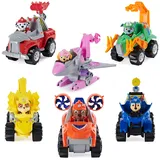 Paw Patrol La Pat' Patrouille Paw Patrol - 6056930 – Spielzeug für Kinder - Fahrzeug + Figur Dino Rescue - Figur Paw Patrol - Zufälliges Modell, Multi