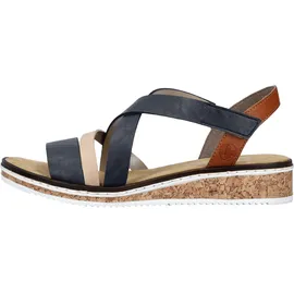 Rieker V3663 Damen Blau 40