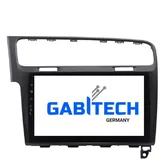 GABITECH 10 Zoll Android 13 Autoradio Navi für VW Golf 7 2013-2017 GPS BT Einbau-Navigationsgerät (Drahtloses Carplay & AndroidAuto,3D Navi, 4GB RAM; 64GB ROM,WiFi,DAB) grau