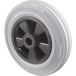 BS Rollen loses Rad200 mm KUFelgeBlgrReifenRlkorbl