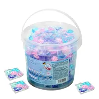 5-in-1-Waschkapseln Mit Duftperlen,40 Stück 5-in-1-Waschkapseln Mit Weichspüler Und Duftperlen,Tiefenreinigungs-Duftverstärkerperlen, Langanhaltender Frischer Duft, Sanfte Waschkapseln Für Kleidung