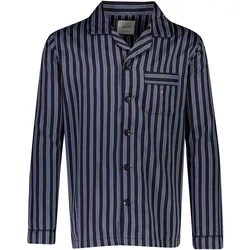 Schlafhose BISON "BISON Pyjamas", Herren, Gr. XL, blau (navy), Oberstoff: 100% Baumwolle, Hosen