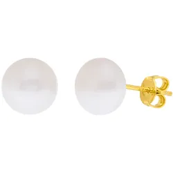 LEAF - OHRSTECKER PERLE - gold