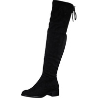 s.Oliver Damen Overknee Stiefel Elegant Blockabsatz Schwarz (Black), 37