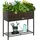 Outsunny Hochbeet Blumenkasten 70 x 30 x 70 cm Braun