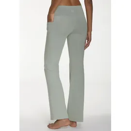 LASCANA Jazzpants Körpernah Lang Grün 32/34