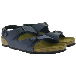 BIRKENSTOCK Roma Kinder Sandalette Mädchen und Jungen Sommer-Schuhe Made in Germany Normale Weite 1007940 Dunkelblau - 26