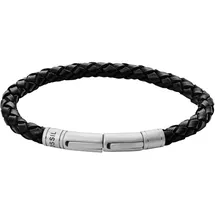 Fossil Herren Armband Edelstahl schwarz JF00510797 Größe 22,5 cm