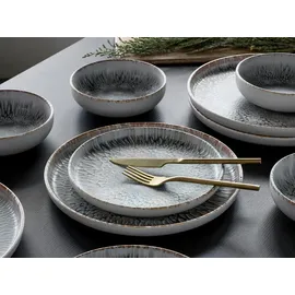 CreaTable Uno Volcano Tafelservice 12-tlg. grau