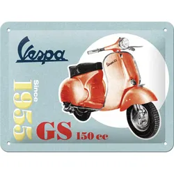 Blechschild Vespa - Since 1955