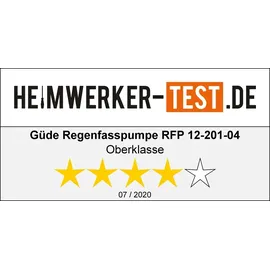 Güde Akku Regenfasspumpe RFP 12-201-04 Set 1500 l/h 2 Akkus