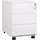 Woltu SK024 Rollcontainer 39 cm x 54 cm x 52 cm weiß