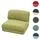 MCW Schlafsessel MCW-E68 Stoff/Textil 75 x 60 x 75 cm Grün