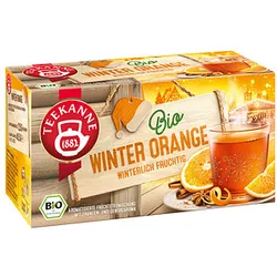 TEEKANNE Bio Winter Orange Bio-Tee 18 Portionen