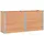 vidaXL Hochbeet 200 x 50 x 91 cm Braun