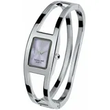 Feminine Tavolino Spangenuhr Damenuhr Stahl Silber Flieder Farben Uhr Armbanduhr