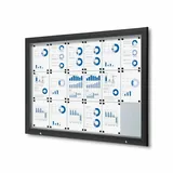 Showdown Displays Showdown® Displays Schaukasten Premium schwarz 18x DIN A4, 1 St.