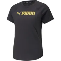 Puma FIT Logo Trainingsshirt Damen 51 - PUMA black S