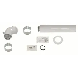 Vaillant Basis-Anschluss-Set 60/100 mm PP an konzentrisch LAS-Systeme im Schacht