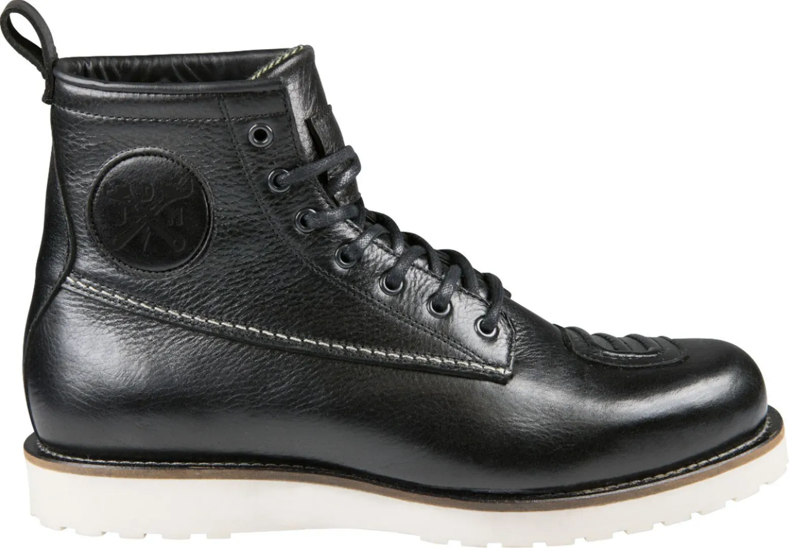 John Doe Iron XTM Motorradschuhe, schwarz, Größe 40 für Männer