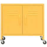 vidaXL Senfgelb Aktenschrank 60 x 35 x 49 cm