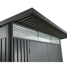 Biohort AvantGarde A5 2,54 x 1,74 m dunkelgrau-metallic Doppeltür