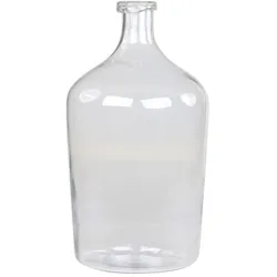 Chic Antique Flakon Glasvase, Flasche, H38/Ø21 cm, klar
