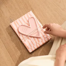 räder Teller (klein) Herz rosa