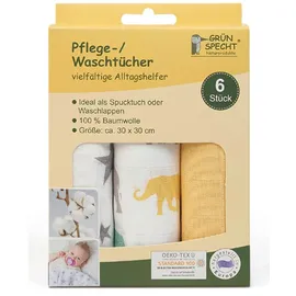 Grünspecht Naturprodukte Pflegetücher 30x30cm & Mango,