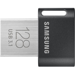 Samsung Fit Plus (128 GB, USB A, USB 3.1), USB Stick, Schwarz