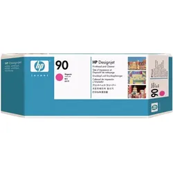 hp Druckkopf und Druckkopfreiniger 90 magenta für DesignJet 4000, 4000ps,
