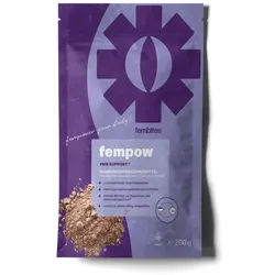 fempow PMS Support mit Kakaopulver, Vitaminen, Eisen und Zink 200 g