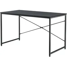 [en.casa] Schreibtisch Røros 120x60x72cm Schwarz