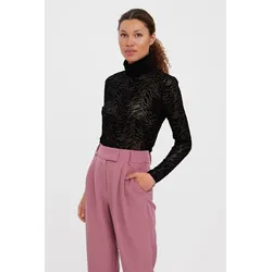 Koko High Neck Top - Schwarzer Tiger - Vero Moda