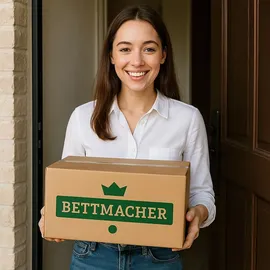 bettmacher Topperbezug 200 x 200 cm weiß