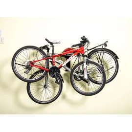 Lemodo Fahrrad Wandhalterung klappbar für 2 Fahrräder schwarz
