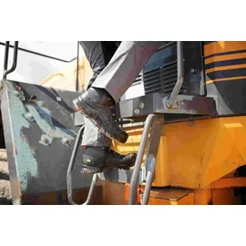 Haix BLACK EAGLE 54 MID, S3, schwarz-rot, Gr. 13 (48)