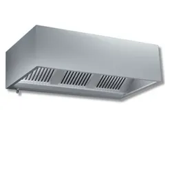 Kastenhaube - 1,2 x 0,9 m mit LED Beleuchtung und Filter