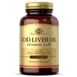 Lebertran (Vitamin A und D) 100 Weichkapseln