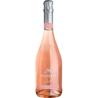 Zonin Prosecco D.O.C. Rosé Millesimato (1 x 0.75l), extra dry, mit feiner Perlage und zartem Rosé-Glanz im Glas, mit besten Freunden genießen