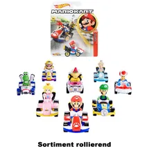 Mattel GBG25 - Hot Wheels Mario Kart Replica mehrfarbig 1:64