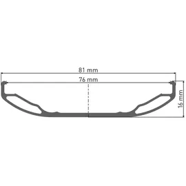 DT Swiss Felge BR 710 26 schwarz, 32 Loch 559-76 Ventilloch 6.5Mm