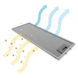 Electrolux Metall-Fettfilter 455x185x8mm 4055241147 - Silber/Schwarz