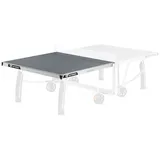 Cornilleau Tischtennis-Plattenhälfte für Tischtennisplatte Weiß