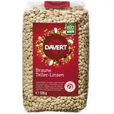 midsona Davert Braune Teller-Linsen bio