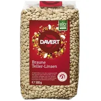 midsona Davert Braune Teller-Linsen bio