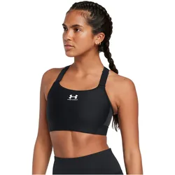 UNDER ARMOUR HeatGear High Sport-BH Damen 002 - black/white XS