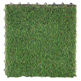 Mendler Grasfliese HWC-E13 30 x 30 cm Grün